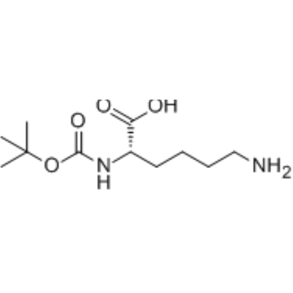 Boc-Lys-OH Chemical Structure