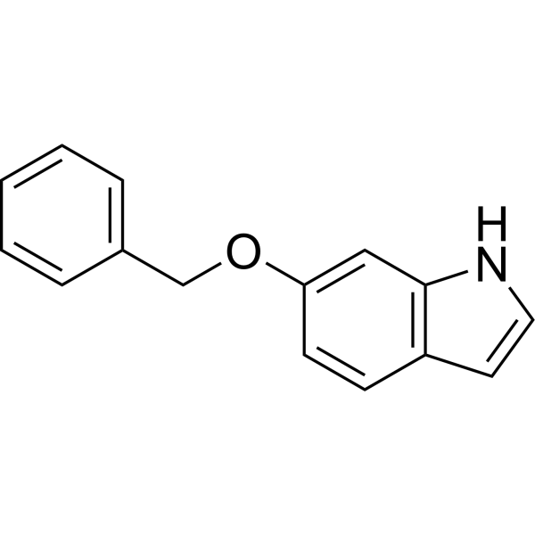 6-Benzyloxyindole Chemical Structure