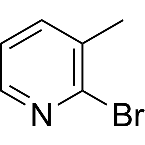 2-Bromo-3-methylpyridine Chemical Structure