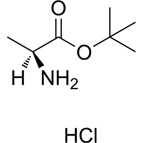 H-Ala-OtBu.HCl Chemical Structure