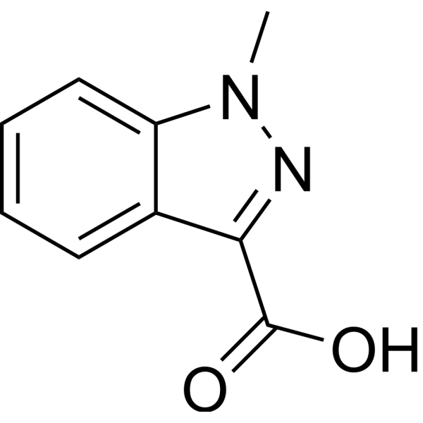1-Methyl-1H-indazole-3-carboxylic acid Chemical Structure