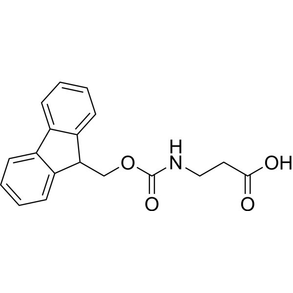 Fmoc-β-Ala-OH Chemical Structure