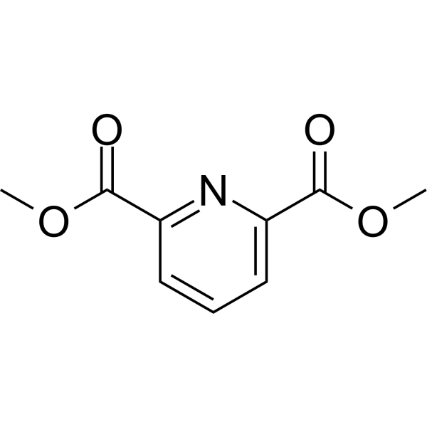 Dimethyl pyridine-2,6-dicarboxylate Chemical Structure