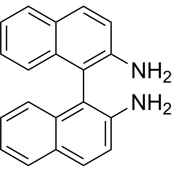 1,1'-Binaphthyl-2,2'-diamine Chemical Structure