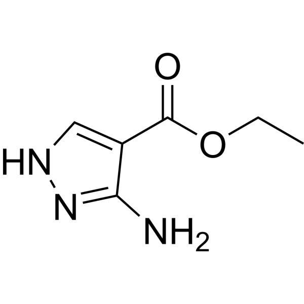 Ethyl 3-amino-1H-pyrazole-4-carboxylate Chemical Structure