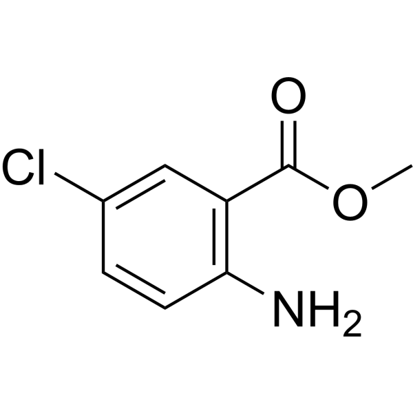 Methyl 2-amino-5-chlorobenzoate Chemical Structure