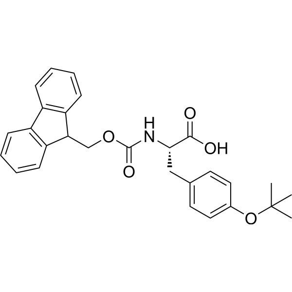 Fmoc-Tyr(tBu)-OH Chemical Structure