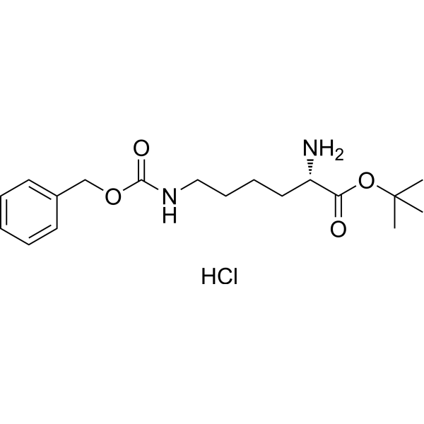 H-Lys(Z)-OtBu.HCl Chemical Structure