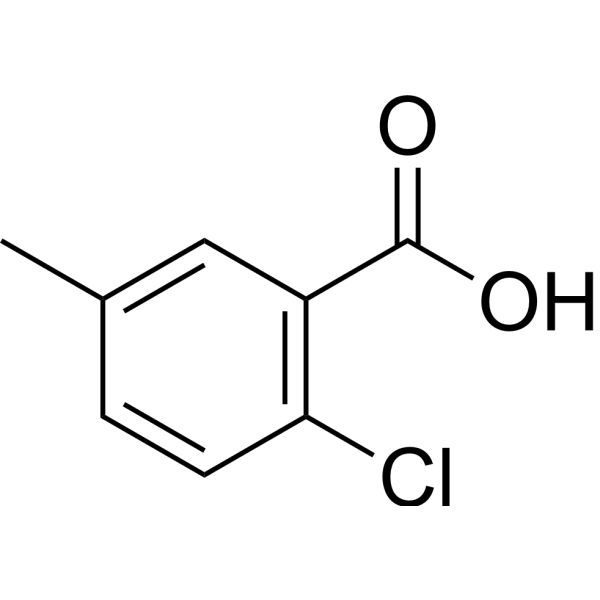 2-Chloro-5-methylbenzoic acid Chemical Structure