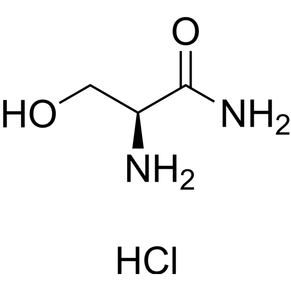H-Ser-NH2.HCl Chemical Structure