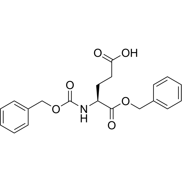Z-Glu-OBzl Chemical Structure
