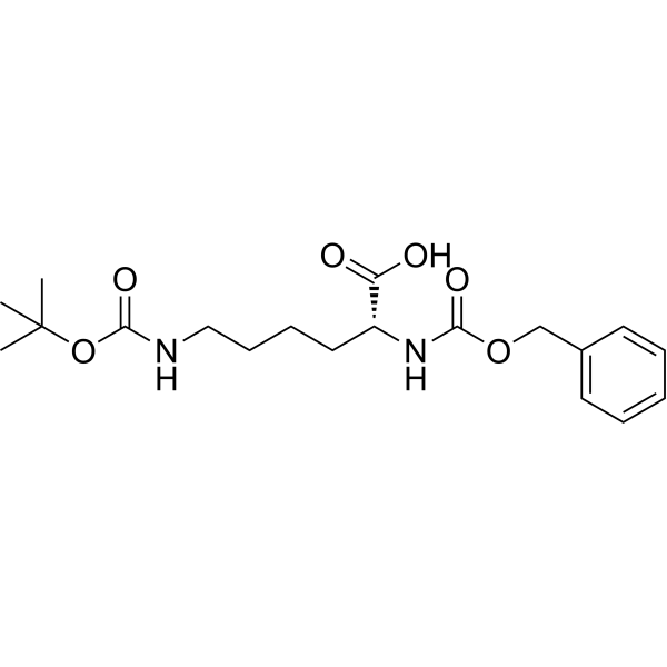 Z-D-Lys(Boc)-OH Chemical Structure