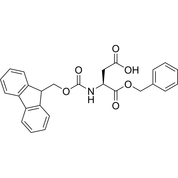 Fmoc-Asp-Obzl Chemical Structure