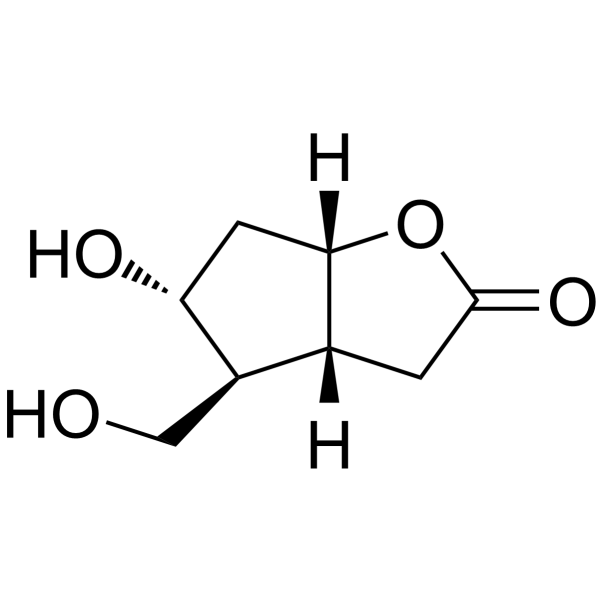 (-)-Corey lactone diol Chemical Structure