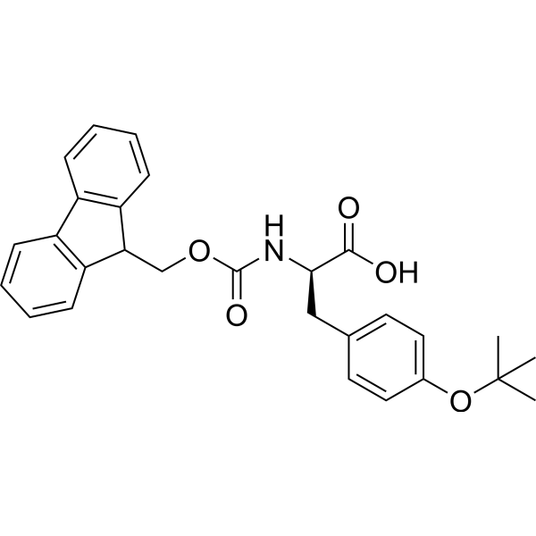 Fmoc-D-Tyr(tBu)-OH Chemical Structure
