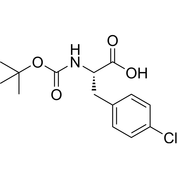 Boc-Phe(4-Cl)-OH Chemical Structure