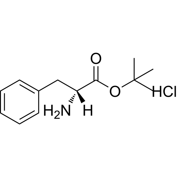 H-D-Phe-OtBu.HCl Chemical Structure