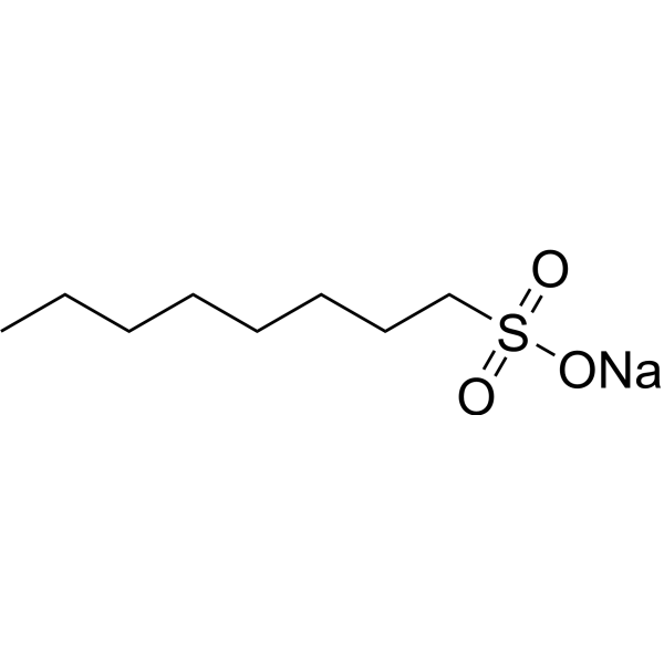 Sodium octane-1-sulfonate Chemical Structure
