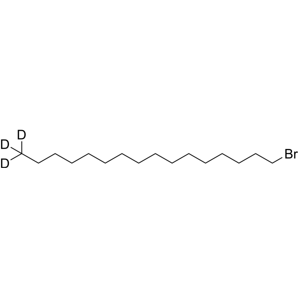 1-Bromohexadecane-16,16,16-d<sub>3</sub> Chemical Structure