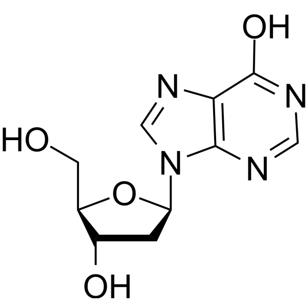 2'-Deoxyinosine Chemical Structure