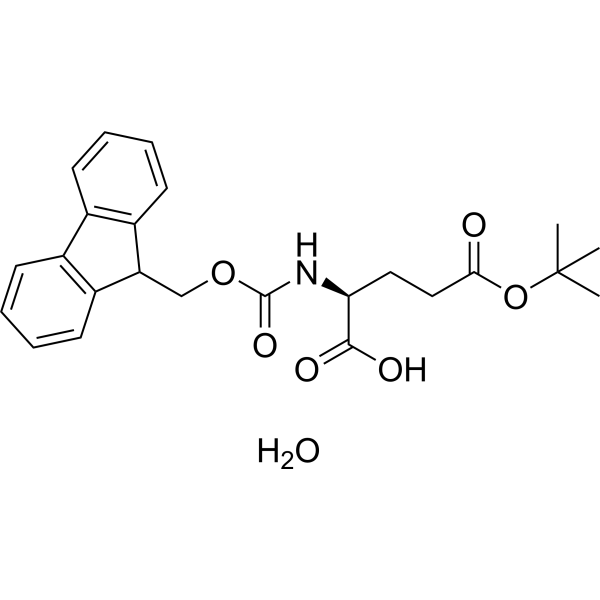 (<em>S</em>)-2-((((9H-Fluoren-9-yl)methoxy)carbonyl)amino)-5-(tert-butoxy)-5-oxopentanoic acid hydrate