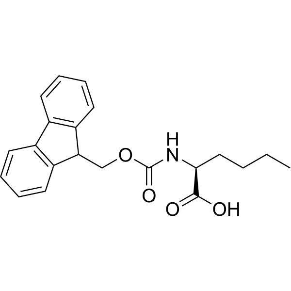 Fmoc-L-Norleucine Chemical Structure