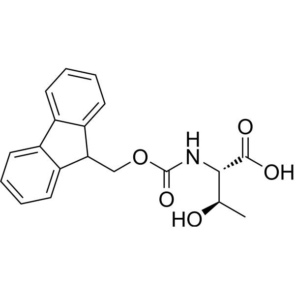 Fmoc-Thr-OH Chemical Structure