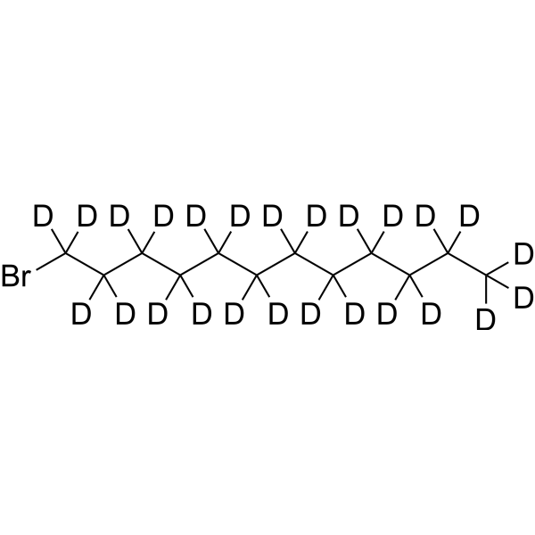 1-Bromododecane-d<sub>25</sub> Chemical Structure