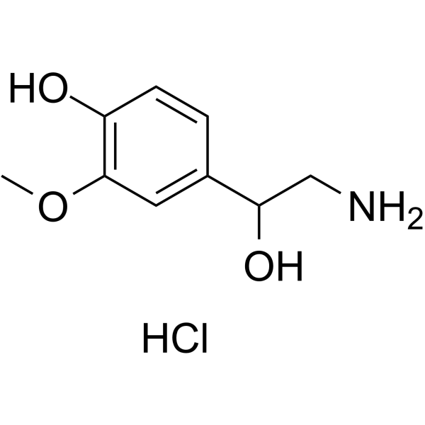 Normetanephrine hydrochloride Chemical Structure