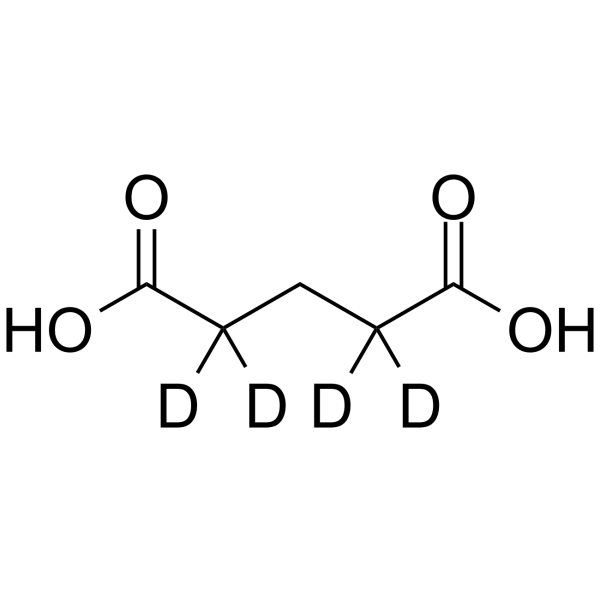 Glutaric acid-d4 Chemical Structure