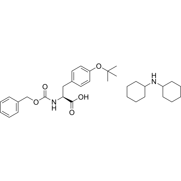 Z-Tyr(tBu)-OH.DCHA Chemical Structure