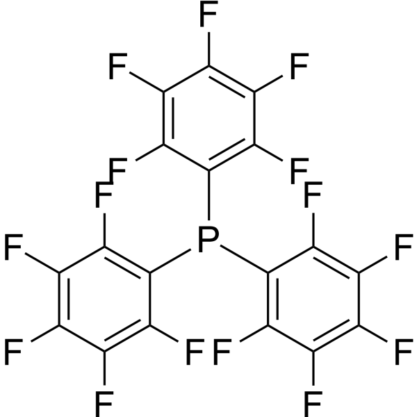 Tris(pentafluorophenyl)phosphine Chemical Structure