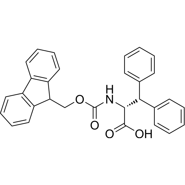 Fmoc-D-3,3-diphenylalanine Chemical Structure