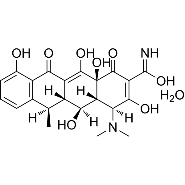 Doxycycline monohydrate Chemical Structure