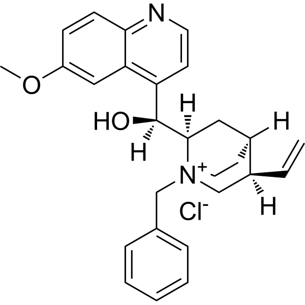 N-Benzylquinidinium chloride Chemical Structure