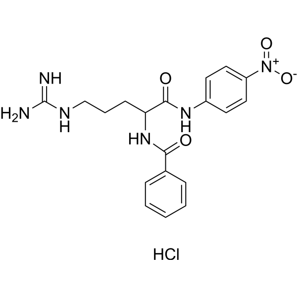 N-Benzoyl-DL-<em>arginine</em>-4-nitroanilide hydrochloride