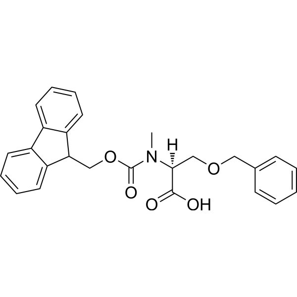 Fmoc-MeSer(Bzl)-OH Chemical Structure