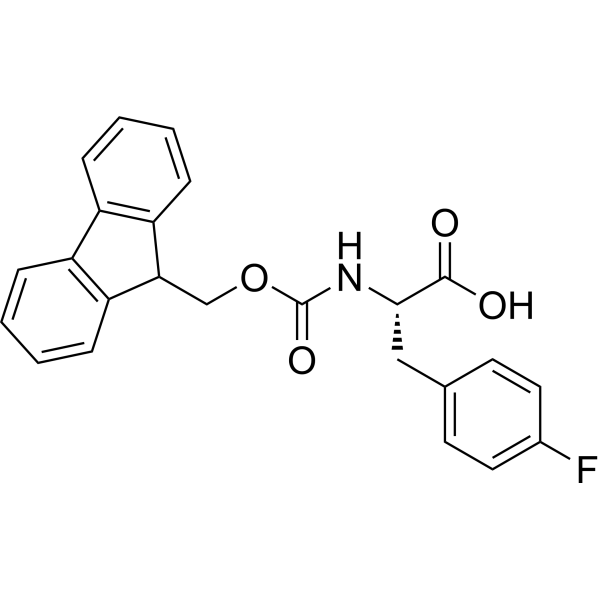 Fmoc-Phe(4-F)-OH Chemical Structure