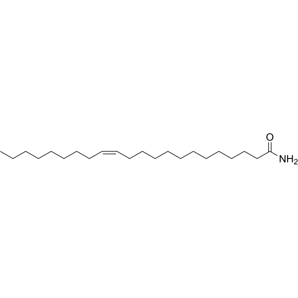 Erucamide Chemical Structure