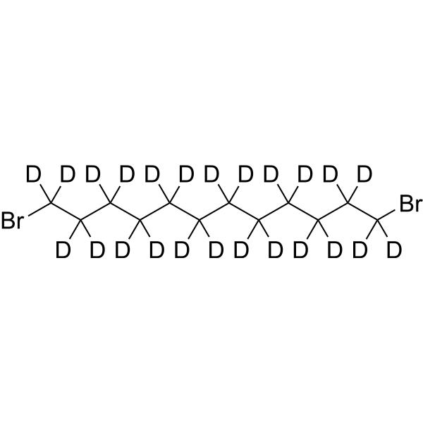 1,12-Dibromododecane-d<sub>24</sub> Chemical Structure