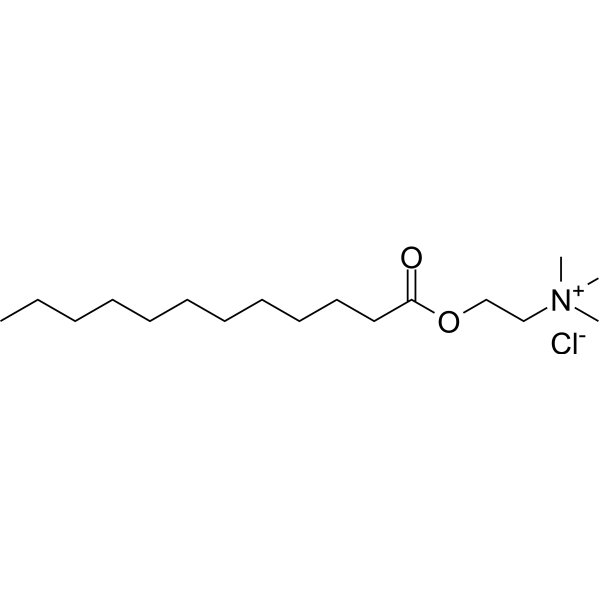 Lauroylcholine chloride Chemical Structure