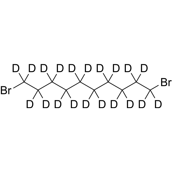 1,10-Dibromodecane-d<sub>20</sub> Chemical Structure