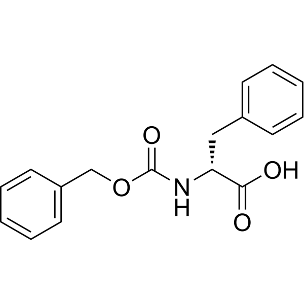 ((Benzyloxy)carbonyl)-D-phenylalanine Chemical Structure