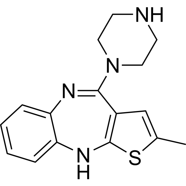 N-Desmethylolanzapine Chemical Structure