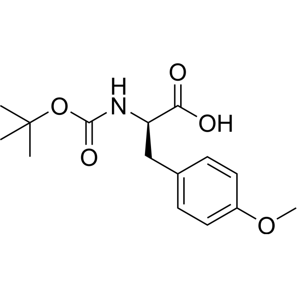 Boc-D-Tyr(Me)-OH Chemical Structure