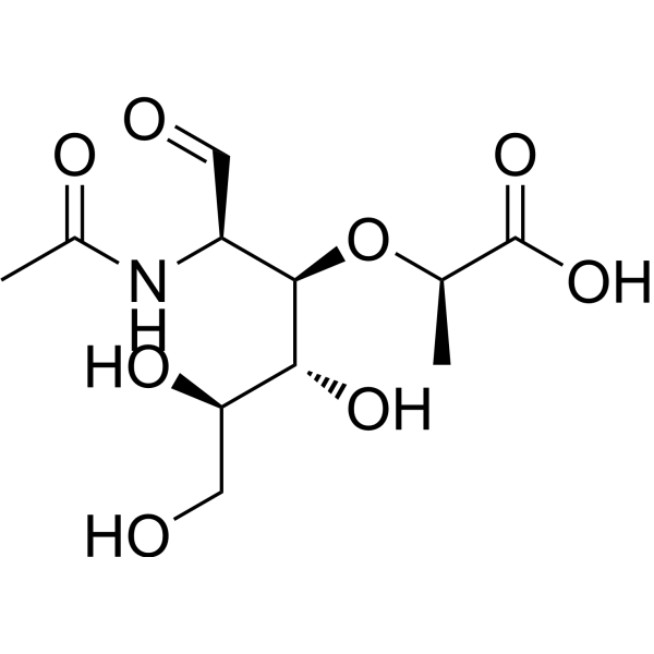 N-Acetylmuramic acid Chemical Structure