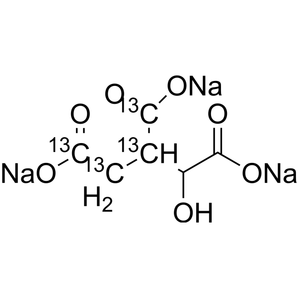 DL-Isocitric acid-<em>13</em><em>C</em><em>4</em> trisodium salt