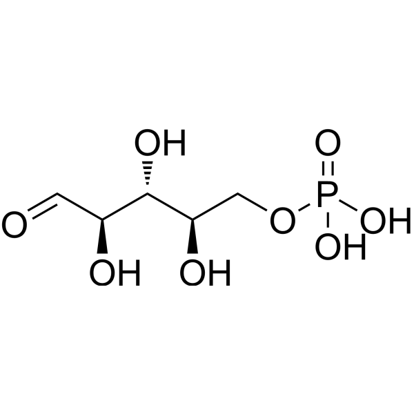 D-Ribose 5-phosphate Chemical Structure