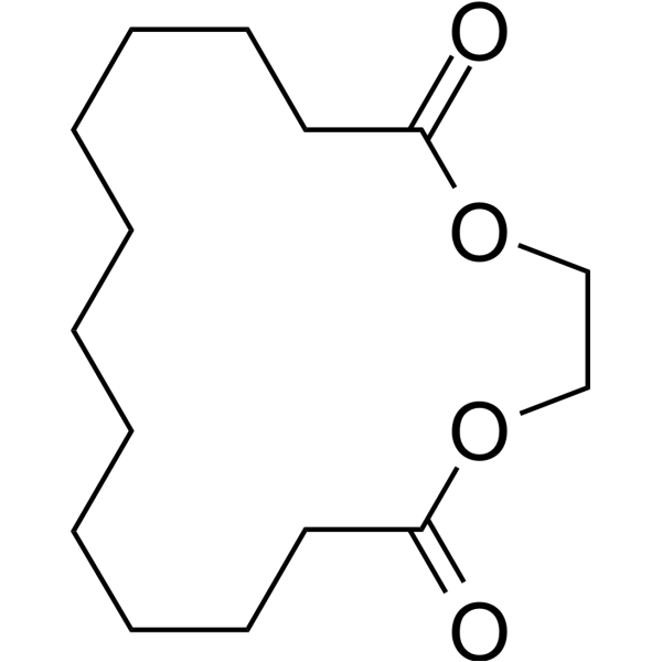 1,4-Dioxacycloheptadecane-5,17-dione Chemical Structure