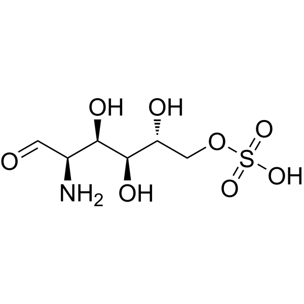 Glucosamine 6-sulfate Chemical Structure